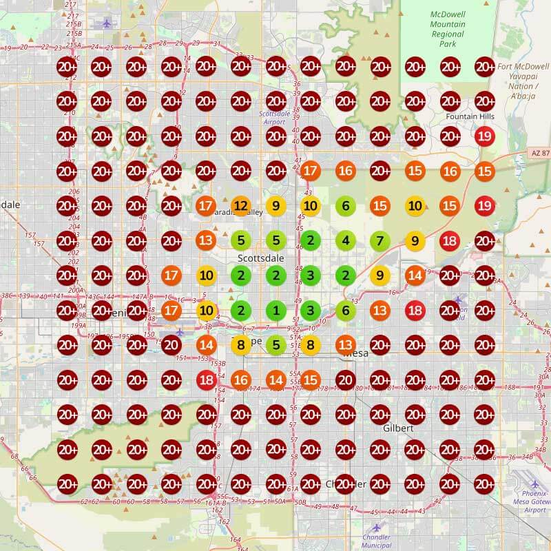 Remodeler Kitchen Designer Heatmap